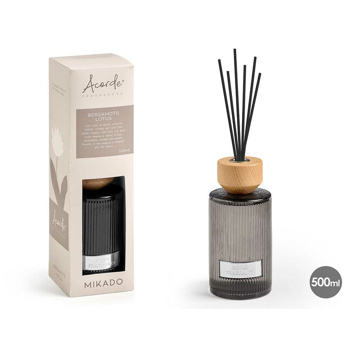 Ароматизирани Пръчици Acorde BERGAMOTS LOTUS 500 ml (6 броя)