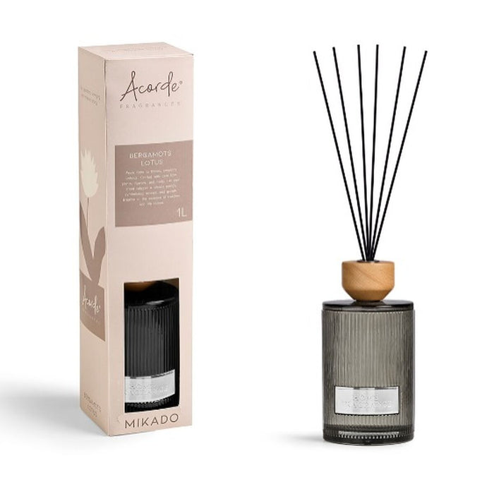 Ароматизирани Пръчици Acorde BERGAMOTS LOTUS 1 L (4 броя)