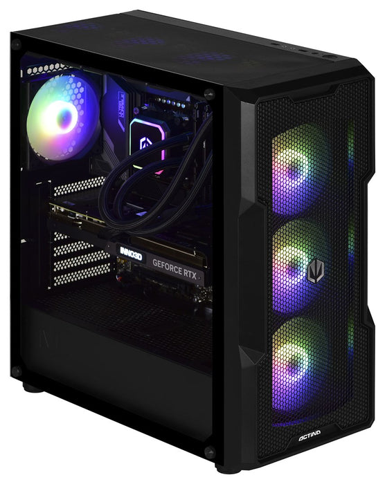 Actina 5901443329183 PC Intel® Core™ i7 i7-13700KF 64 GB DDR5-SDRAM 2 TB SSD AMD Radeon RX 7900 XTX Midi Tower Черен