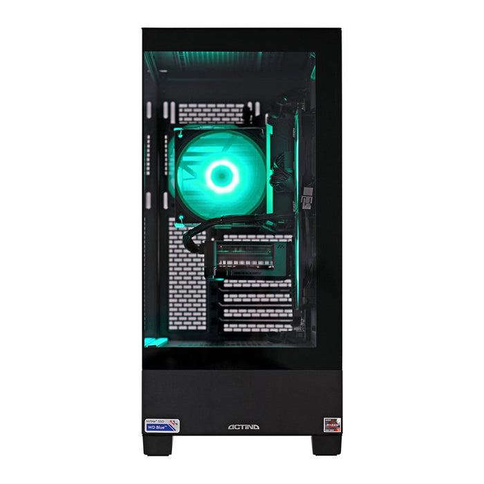 Actina 5901443383697 PC AMD Ryzen™ 5 7600 32 GB DDR5-SDRAM 1 TB SSD NVIDIA GeForce RTX 4070 Ti Super Midi Tower черен