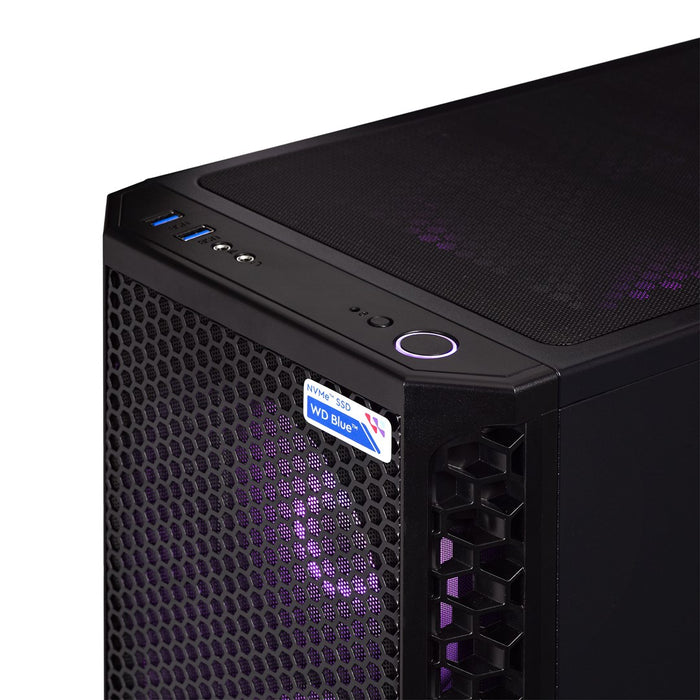 Actina 5901443387886 PC AMD Ryzen™ 7 5700X 32 GB DDR4-SDRAM 1 TB SSD NVIDIA GeForce RTX 4060 Midi Tower Черен