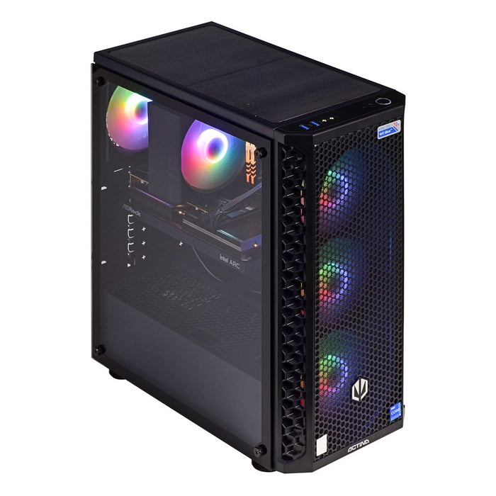 Actina 5901443387886 PC AMD Ryzen™ 7 5700X 32 GB DDR4-SDRAM 1 TB SSD NVIDIA GeForce RTX 4060 Midi Tower Черен