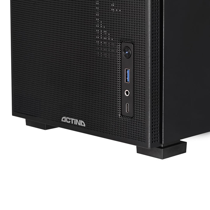 Actina 5901443401629 PC AMD Ryzen™ 7 7800X3D 32 GB DDR5-SDRAM 2 TB SSD AMD Radeon RX 7900 GRE Midi Tower Черен