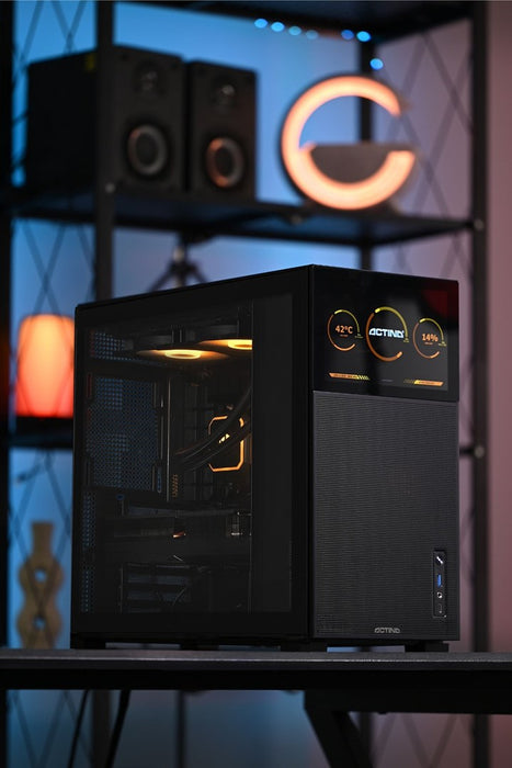 Actina 5901443401629 PC AMD Ryzen™ 7 7800X3D 32 GB DDR5-SDRAM 2 TB SSD AMD Radeon RX 7900 GRE Midi Tower Черен