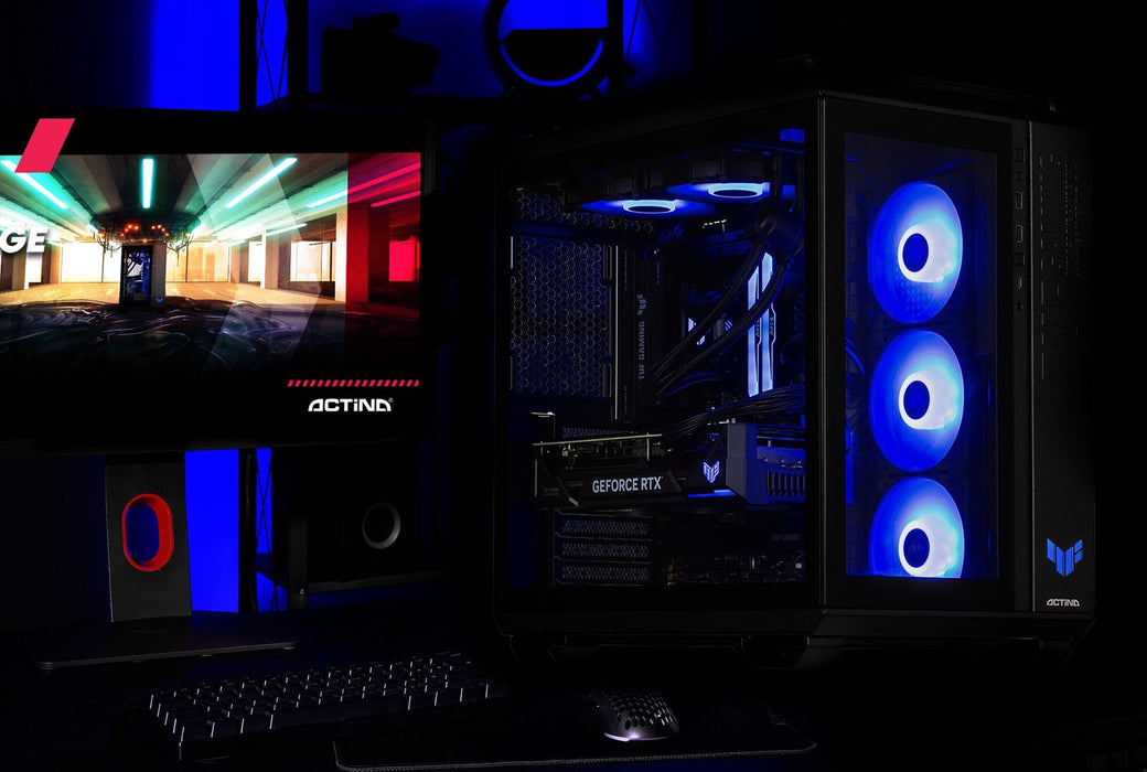 Actina 5901443407119 PC Intel Core Ultra 7 265K 32 GB DDR5-SDRAM 2 TB SSD NVIDIA GeForce RTX 4070 Ti Super Midi Tower Black