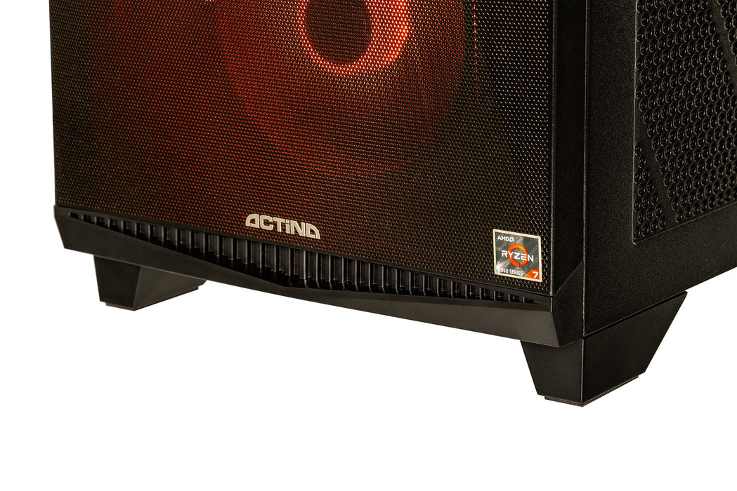 Actina 5901443414193 PC AMD Ryzen™ 9 7900X 32 GB DDR5-SDRAM 2 TB SSD NVIDIA GeForce RTX 5070 Ti Midi Tower Черен