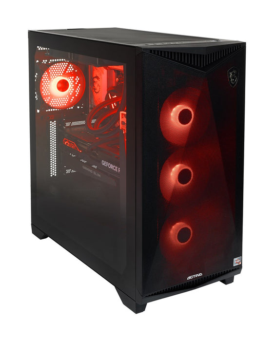 Actina 5901443414216 PC AMD Ryzen™ 7 7800X3D 32 GB DDR5-SDRAM 2 TB SSD NVIDIA GeForce RTX 5080 Midi Tower Черен