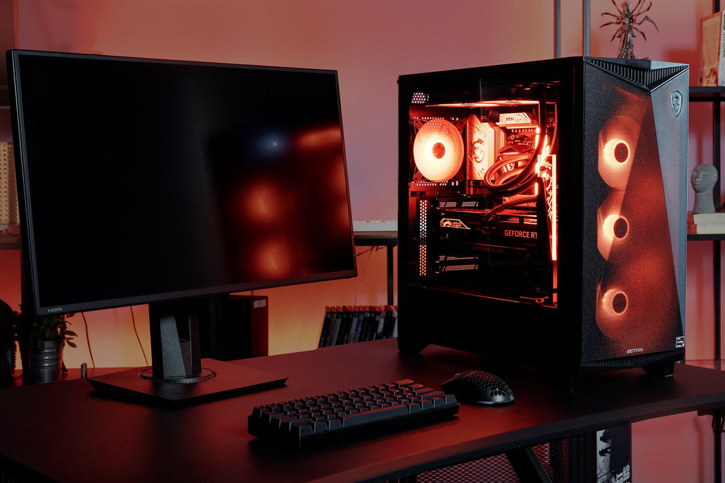 Actina 5901443414216 PC AMD Ryzen™ 7 7800X3D 32 GB DDR5-SDRAM 2 TB SSD NVIDIA GeForce RTX 5080 Midi Tower Черен