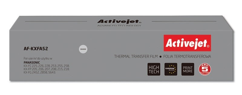 Ролка хартия за факс Activejet AF-KXFA52