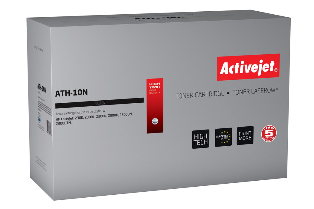 Тонер Activejet ATH-10N (заместител за HP 10A Q2610A; Supreme; 6000 страници; черен)