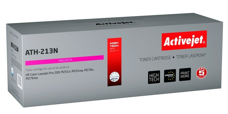 Тонер Activejet ATH-213N (заместител за HP 131A CF213A, Canon CRG-731M; Supreme; 1800 страници; магента)