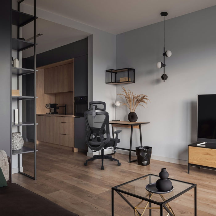 Activejet Офис стол ергономичен T5 черен