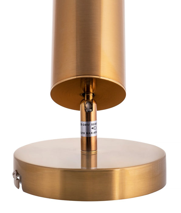 Activejet SPECTRA единична златна таванна лампа GU10 за хол