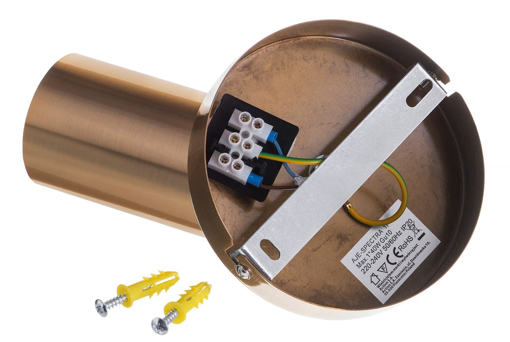 Activejet SPECTRA единична златна таванна лампа GU10 за хол