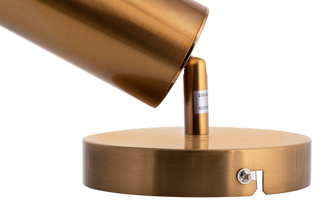 Activejet SPECTRA единична златна таванна лампа GU10 за хол