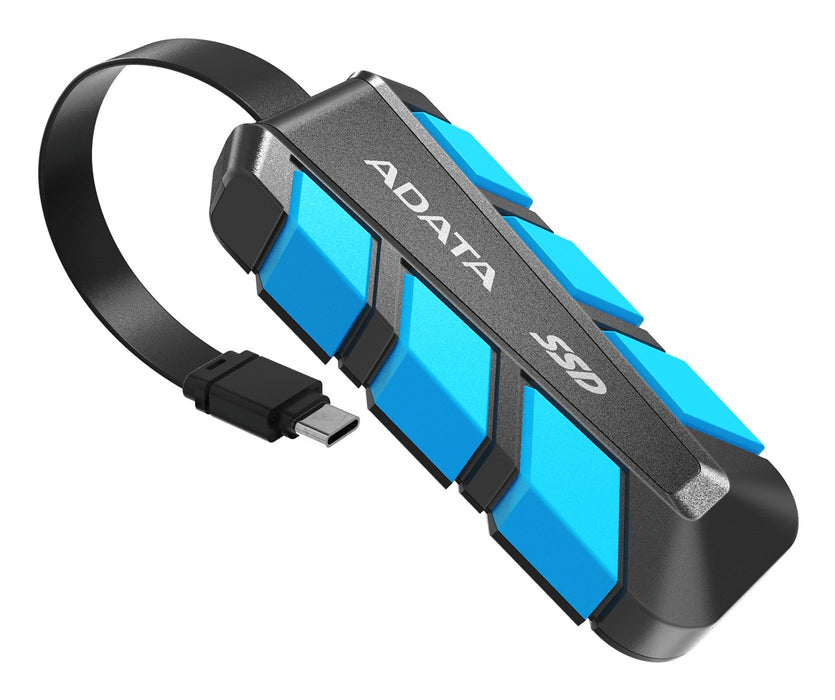 ADATA SC740 500 GB USB Type-C 3.2 Gen 2 (3.1 Gen 2) черен, син