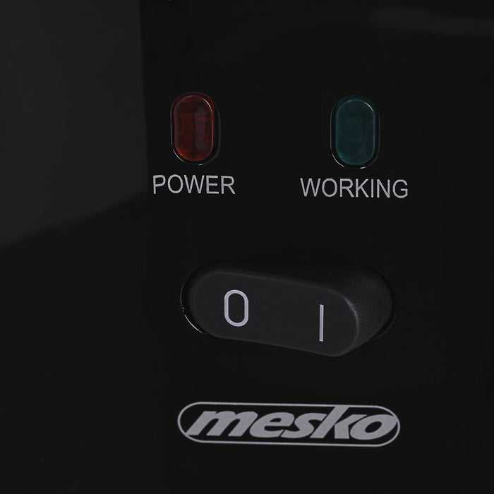 Фритюрник Mesko Home MS 4908 Единичен 2.5 L Самостоятелен 1800 W Фритюрник Черен, Сив