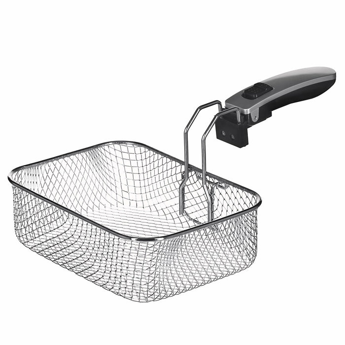 Фритюрник Mesko Home MS 4908 Единичен 2.5 L Самостоятелен 1800 W Фритюрник Черен, Сив