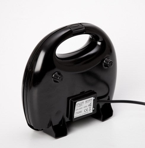 Adler AD 3015 уред за сандвичи 750 W Черен, Сребрист