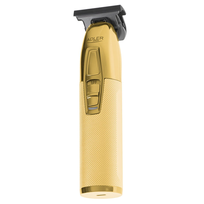 Тример за брада Adler AD 2836G Батерия 4 6 мм Златна