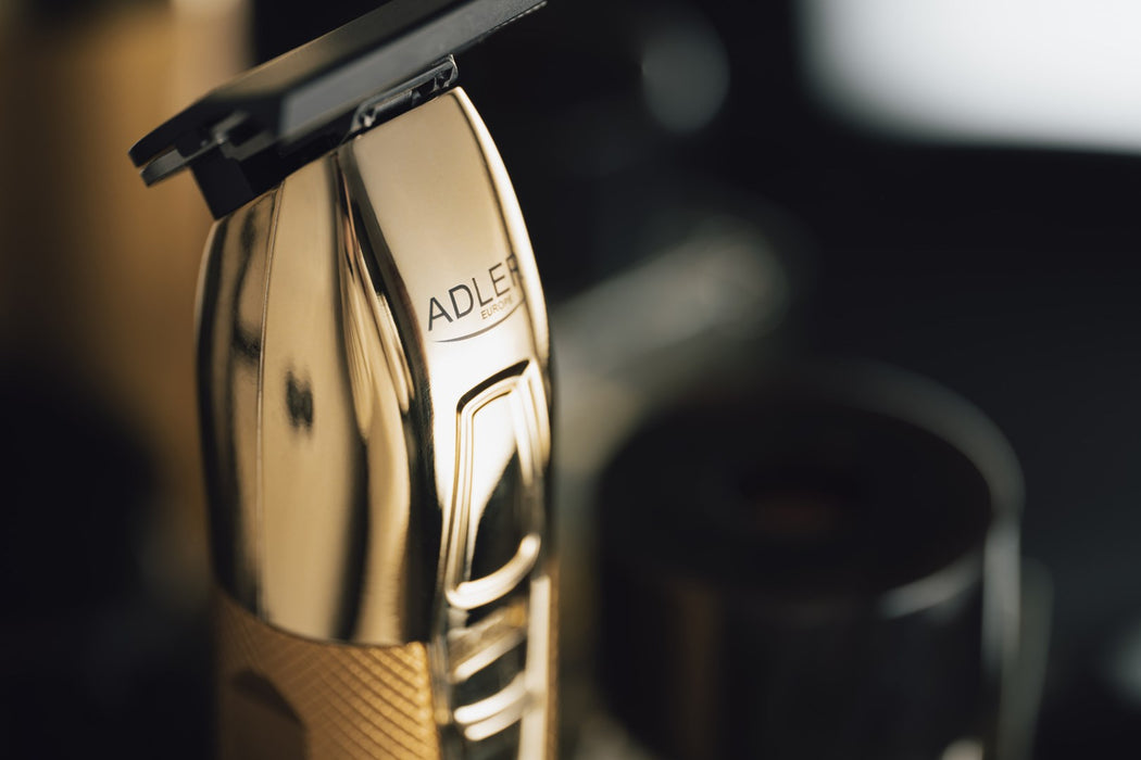 Тример за брада Adler AD 2836G Батерия 4 6 мм Златна