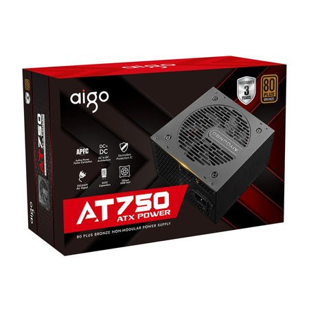 Захранване за компютър Aigo AT750 (черно)