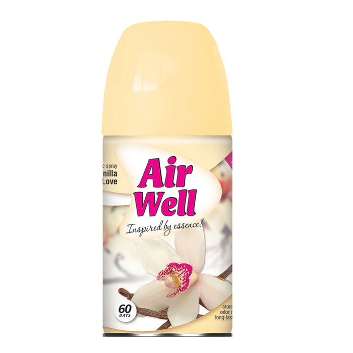 СПРЕЙ АРОМАТИЗАТОР VANILIA LOVE 250ML AIRWELL