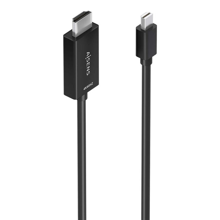 Адаптер за мини DisplayPort към HDMI Aisens Черен 2 m