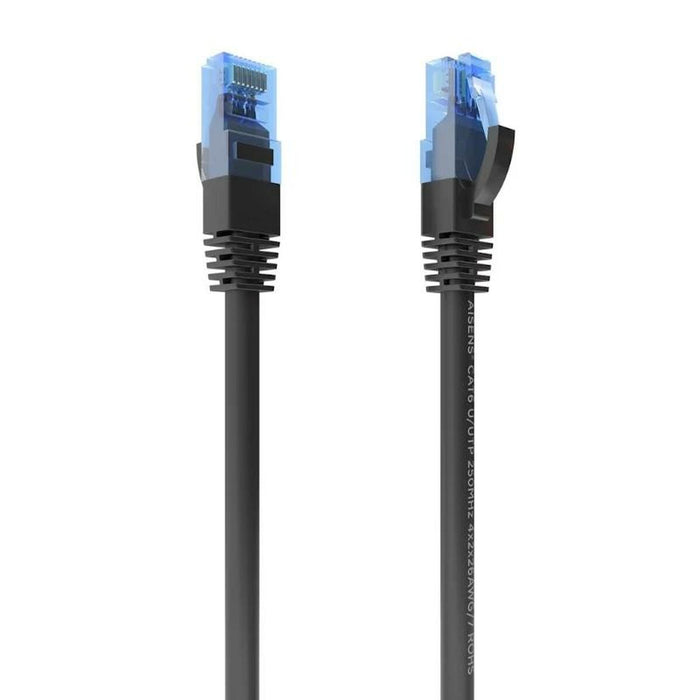 UTP категория 6 твърд мрежови кабел Aisens A135-0850 Черен 10 m