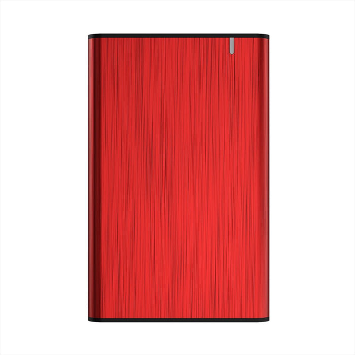 Калъф за твърд диск Aisens ASE-2525RED USB Червен Micro USB B USB 3.2 Gen 1 (3.1 Gen 1)