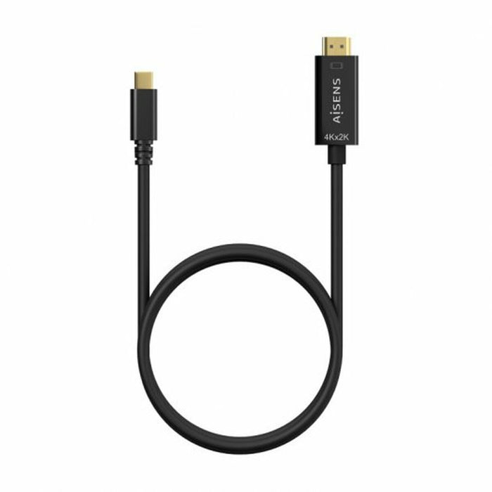 Кабел HDMI Aisens A109-0623 Черен 80 cm