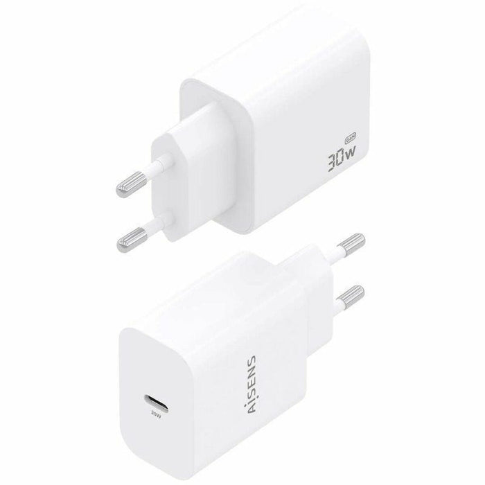 Зарядно за стена Aisens A110-0940 Бял 30 W