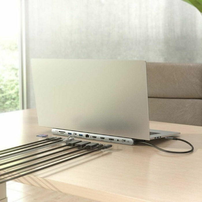 USB извод Aisens ASUC-12P020-GR Сив 100 W 50 W