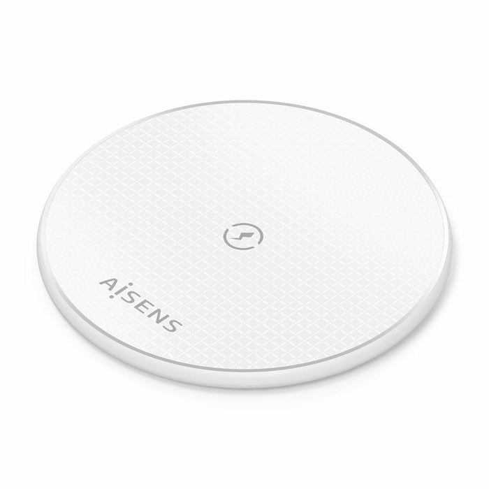 Безжично зарядно Aisens ASCH-15W1WC057-W Бял 15 W