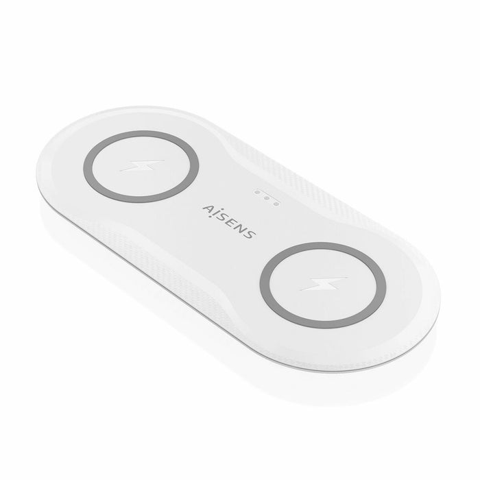 Безжично зарядно Aisens ASCH-15W2WC059-W Бял