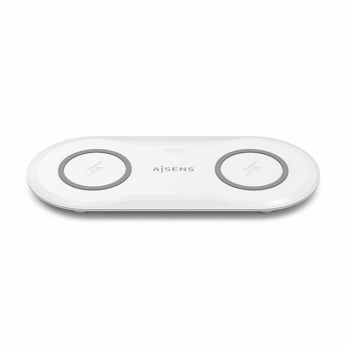 Безжично зарядно Aisens ASCH-15W2WC059-W Бял