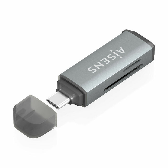 Четец за карти Aisens ASCR-2C10-GR Сив
