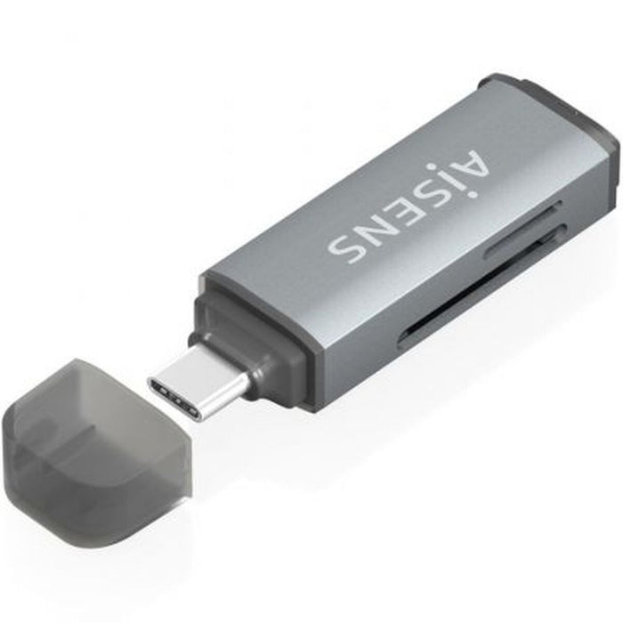 Четец за карти Aisens ASCR-2C10-GR Сив