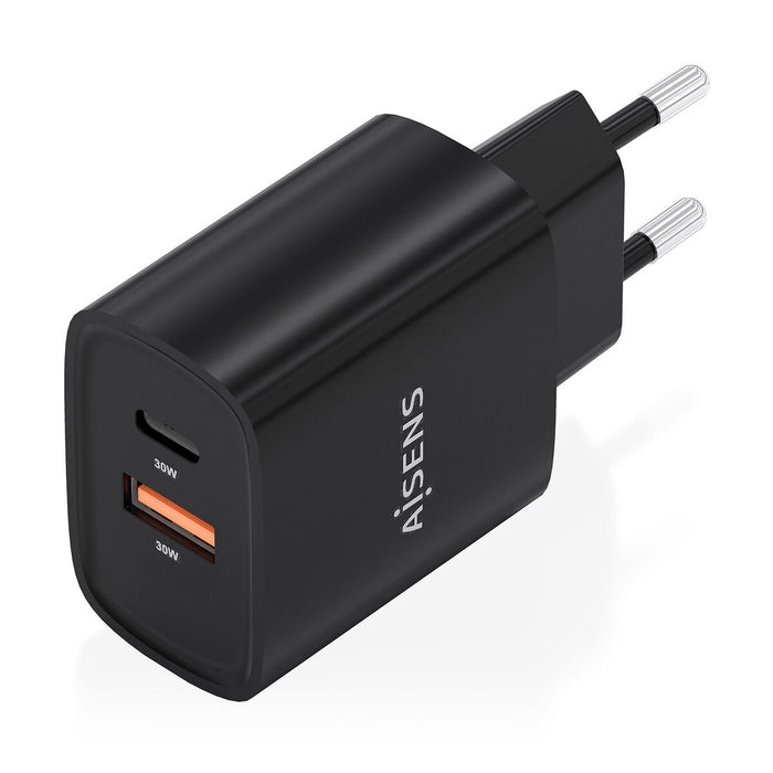 Зарядно за стена Aisens A110-0953 30 W Черен