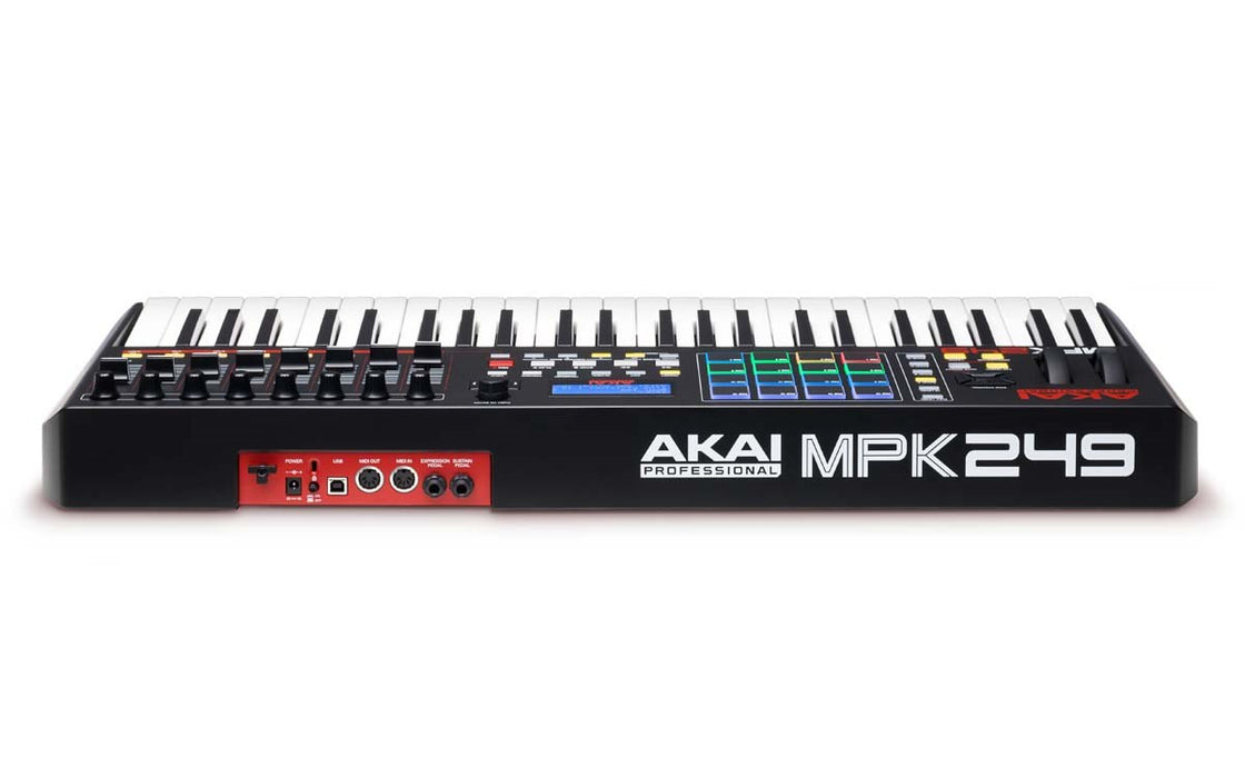 AKAI MPK 249 Контролна клавиатура Пад контролер MIDI USB RGB Черен