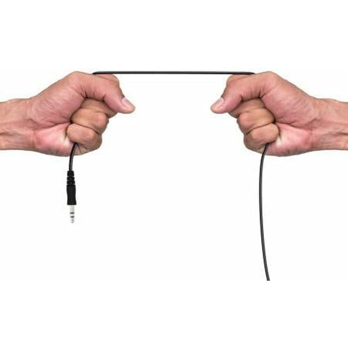 Аудио кабел с жак (3,5 mm) към 2 RCA кабел Akashi ALTJ 35 B 1 m Черен