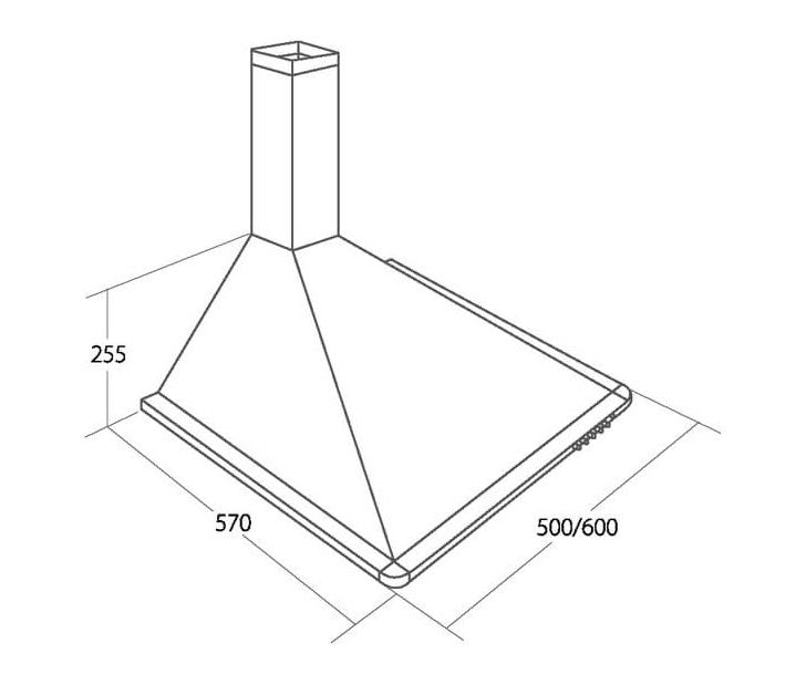 Абсорбатор Akpo WK-5 Elegant Turbo 60 Inox