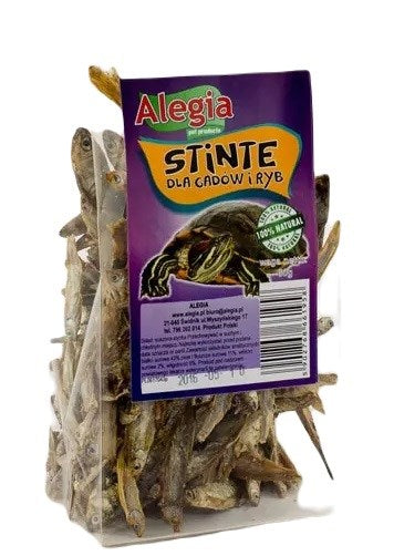 ALEGIA Stinte - лакомство за риби и влечуги - 60гр