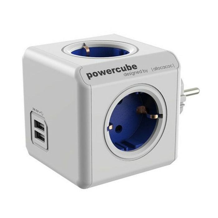 Куб с Много Изходи Power Cube Allocacoc 1202BL/DEOUPC USB