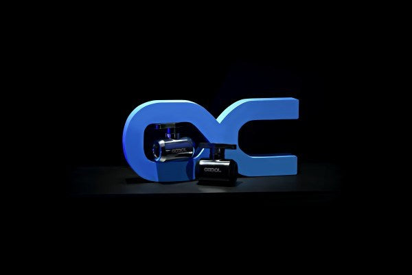 Сферичен кран Alphacool, Вътрешна резба G1/4, Черен мат