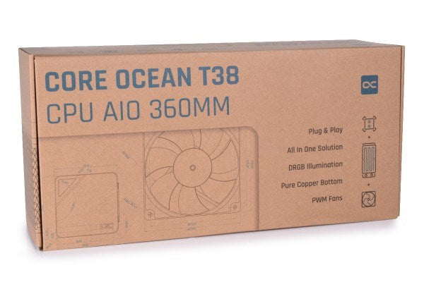 Охладител за процесор Alphacool Core Ocean T38 360 mm