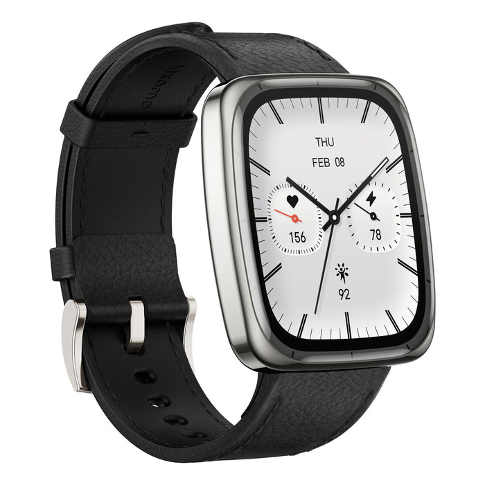 Смарт часовник Amazfit ACTIVE 2 SQUARE Черен Стомана 1,75"