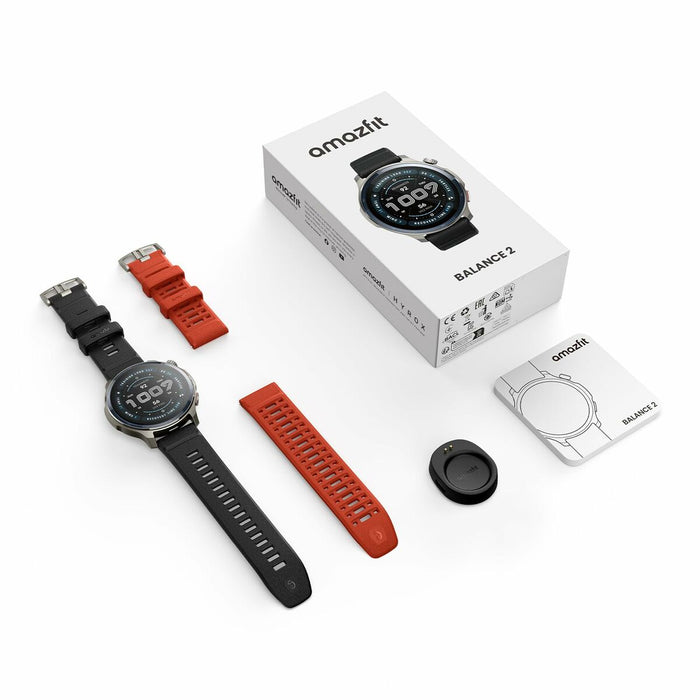 Смарт часовник Amazfit Balance 2 Черен Сив 1,5"