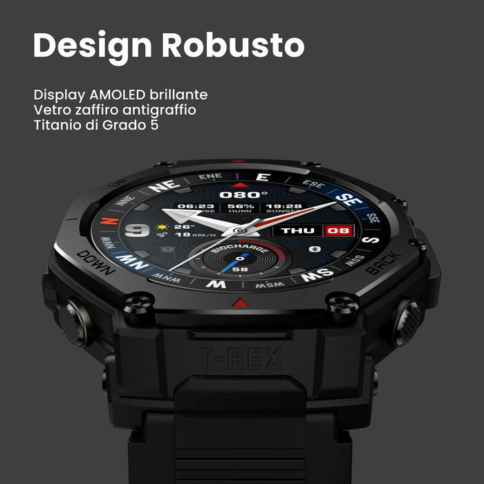 Смарт часовник Amazfit W2443EU1N Черен 1,5"