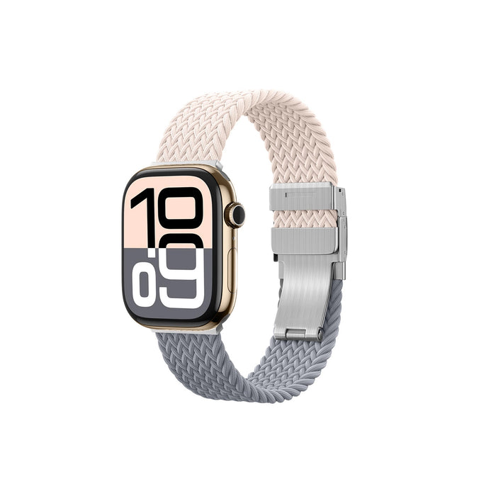 Комплект от 2 каишки AmazingThing Blend за Apple Watch 45/46/49 мм - розово-сиво/розово